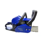 اره بنزینی برند تکنو صنعت مدل CS5200-20 به رنگ آبی و مشکی