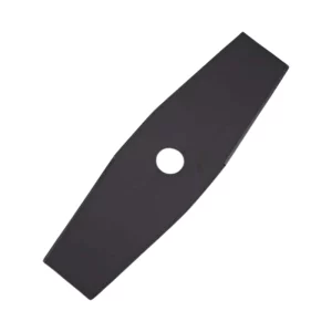 تیغه دو پر علفتراش به رنگ مشکی به پس زمینه سفید