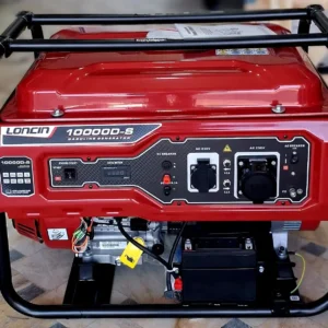موتور برق 8 کیلو وات اتومات بنزینی تکفاز قابلیت نصب ATS برند لانسین مدل LC10000D-S