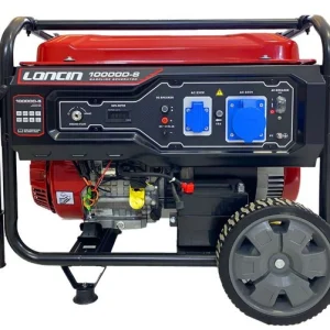 موتور برق 8 کیلو وات اتومات بنزینی تکفاز قابلیت نصب ATS برند لانسین مدل LC10000D-S