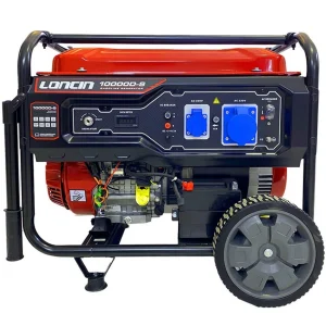 موتور برق 8 کیلو وات اتومات بنزینی تکفاز قابلیت نصب ATS برند لانسین مدل LC10000D-S