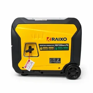 موتوربرق دو گانه سوز سایلنت راکسیو 6/5 کيلووات اينورتر Raixo RB7250ie+LPG